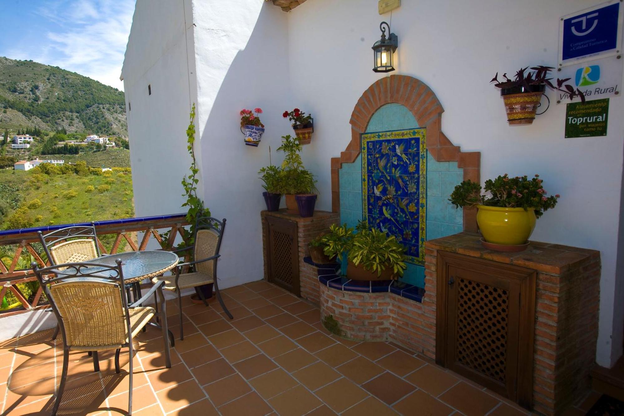Casa Rural Alqueria Del Duende Frigiliana Kültér fotó