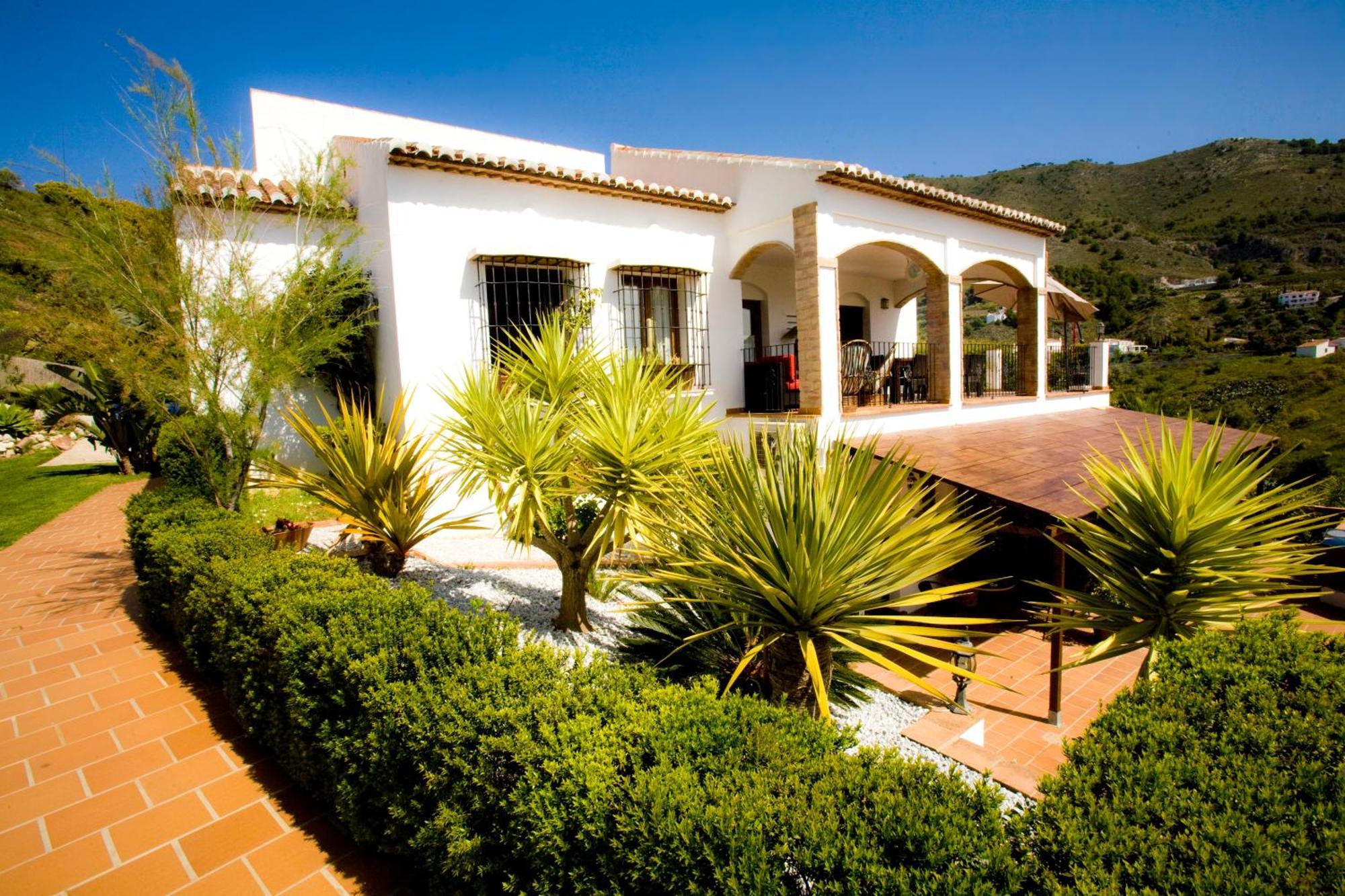 Casa Rural Alqueria Del Duende Frigiliana Kültér fotó
